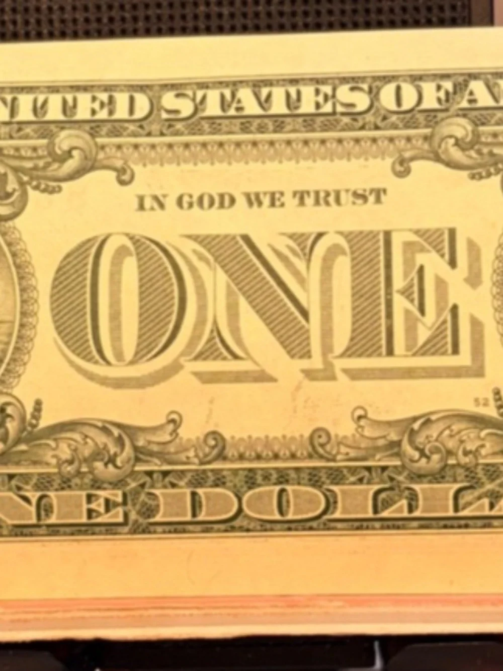 2017 A 1 Dollar Bill Miscut/Misaligned ERROR note #206561879226